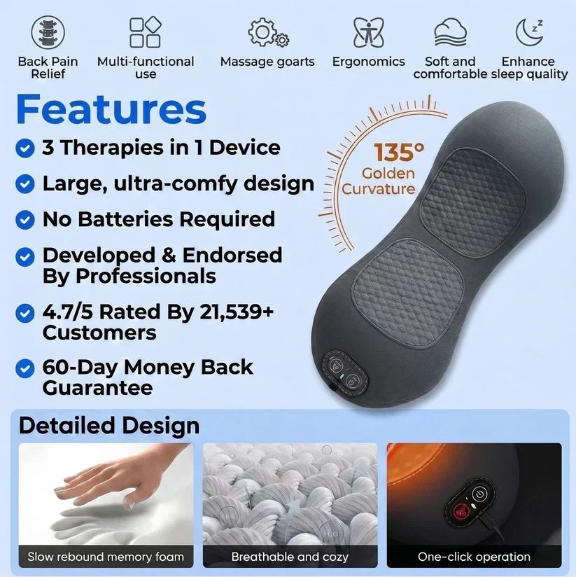 Triple Fusion Back Massager